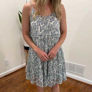 S Blue Dress